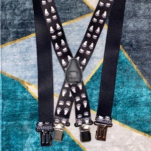 Black bear suspenders